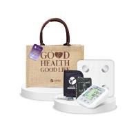 ราคา ALLWELL ชุดของขวัญปีใหม่ PREMIUM GIFTSET (SET6) เครื่องวัดความดัน HA120/เครื่องชั่ง BodyA-1B (YB95483)