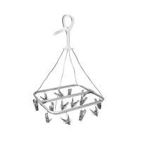 ราคา KASSA HOME ห่วงตากผ้าพลาสติก 14 กิ๊บ รุ่นอะลูมิเนียม สีเทา ขนาด 31x3x20.5 ซม. (YB96206)