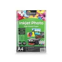 ราคา PRINTMAX กระดาษโฟโต้เคลือบเงาสำหรับอิงค์เจ็ท 180 แกรม 50 แผ่น (YB96779)