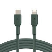 ราคา BELKIN สายชาร์จไอโฟน USB-C TO LIGHTNING ชาร์จเร็ว สีเขียวทหาร 1 เมตร (YB96995)