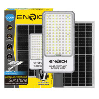 ราคา ENRICH โคมไฟถนนโซล่าเซลล์ LED รุ่น SUNSHINE กำลังไฟ 1000W แสงขาว (DL) (YB97245)
