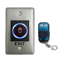 ราคา FINGO สวิตช์ประตูเซ็นเซอร์อินฟราเรด Exit Switch No Touch รุ่น K2 พร้อมรีโมทควบคุม (YB97408)