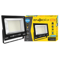 ราคา ENRICH LED FLOODLIGHT 100W COOLER+ แสงขาว (YB97422)