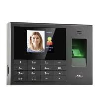 ราคา DELI เครื่องลงเวลา เครื่องสแกนลายนิ้วมือ ที่สแกนนิ้วบันทึกเวลา รุ่น E3765 สแกนหน้าและนิ้ว สีดำ ขนาด 18x13x3.5ซม. (YB97665)