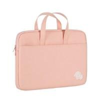 ราคา DELI ซองโน๊ตบุ๊ค 16 นิ้ว กันกระแทก Laptop Bag สีชมพู (YB97707)