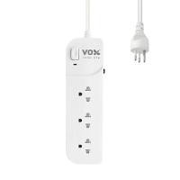 ราคา VOX รางปลั๊กไฟ 3 ช่อง 1 สวิตช์ รุ่น F5STB-VX01-1301 สายไฟยาว 3 เมตร สีขาว (YB97941)