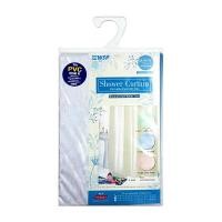 ราคา WSP ผ้าม่านห้องน้ำ PVC รุ่น SCP-29 ลายดอกไม้ สีขาว ขนาด 180 x 180 ซม. (YB98336)