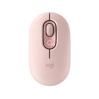 ราคา LOGITECH WIRELESS MOUSE WITH EMOJI BUTTON รุ่น POP สี ROSE (YB98865)