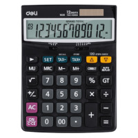 ราคา DELI เครื่องคิดเลข 12 หลัก รุ่น E1630 สีดำ (YB99003)