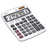 ราคา DELI เครื่องคิดเลข 12 หลัก รุ่น 1603 สีขาว (YB99021)