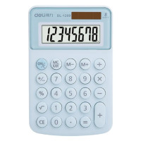 ราคา DELI เครื่องคิดเลข รุ่น 1209A สีฟ้า (YB99039)