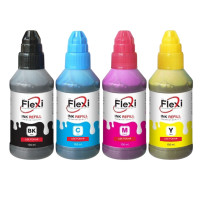 ราคา FLEXI น้ำหมึกเครื่องพิมพ์อิงค์เจ็ท HP BK/C/M/Yขนาด100ml (YB99907)
