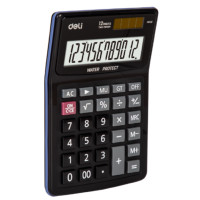 ราคา DELI เครื่องคิดเลข 12 หลัก รุ่น EM04031 สีดำ (YC01072)