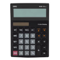 ราคา DELI เครื่องคิดเลข รุ่น EM126 แบบ 12 หลัก สีดำ (YC01177)