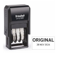 ราคา TRODAT ตรายางวันที่ข้อความ "ORIGINAL" หมึกในตัว รุ่น 4817 สีดำ (YC01291)