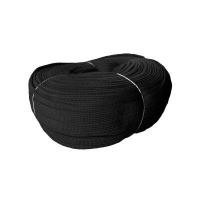 ราคา ZNAKE เชือกถักแบน สีดำ ขนาด 3/4 นิ้ว ยาว 100 เมตร (YC01774)