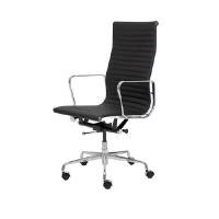 ราคา MODERNFORM เก้าอี้ผู้บริหาร รุ่น POCKET พนักพิงสูง สีดำ หุ้มหนังแท้ (YC02438)