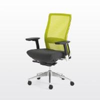 ราคา MODERNFORM เก้าอี้ทำงาน รุ่น SERIES15 S พนักพิงกลาง เบาะผ้าดำ พนักพิงตาข่ายสีเขียว (YC03070)