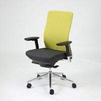 ราคา Modernform เก้าอี้ทำงาน พนักพิงกลาง รุ่น SERIES15 S เบาะผ้าดำ พนักพิงผ้าสีเขียว แขนปรับได้ ขาอะลู ขา 5 แฉก (YC03145)