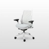 ราคา MODERNFORM เก้าอี้ Ergonomic รุ่น Steelcase SERIES 2 พนักพิงกลาง สีเทา โครงขาว (YC03257)