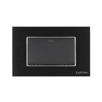 ราคา LUZINO ชุดสวิตช์ทางเดียว 1 ช่อง รุ่น MLS79-S33-AL สีดำ (YC04003)