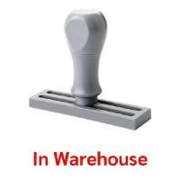 ราคา SANDKING ตรายางด้ามจับ "In Warehouse" (YC04122)