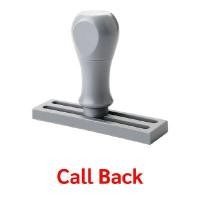 ราคา SANDKING ตรายางด้ามจับ "Call Back" (YC04141)