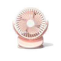 ราคา AISOLOVE พัดลมตั้งโต๊ะแบบหนีบ รุ่น F3 สีชมพู (YC04349)