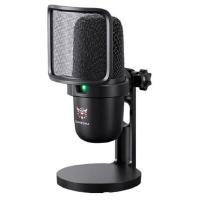 ราคา THAI SUN SPORT ไมโครโฟนตั้งโต๊ะ มีสาย รุ่น GDG-0065-BK สีดำ (YC04523)