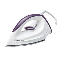 ราคา PHILIPS เตารีดแห้ง รุ่น GC160/22 น้ำหนักเบา พร้อมแผ่นรองพื้น DynaGlide (YC04704)