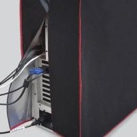 ราคา ผ้าคลุมเครื่องซีพียูสีดำกุ้นแดง ขนาดมาตรฐาน 17*35*34.5ซม สตอร์ม CPU01-3 (YC04741)