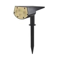 ราคา EVE LIGHTING โคมไฟแต่งสวนโซลาร์เซลล์ 4W รุ่น FANA สีดำ แสงวอร์มไวท์ (YC05870)