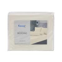 ราคา KASSA HOME ชุดผ้าปูที่นอน MICROTECH ความหนา 85 GSM สีขาว ขนาด 3.5 ฟุต (3 ชิ้น) (YC06098)