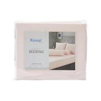 ราคา KASSA HOME ชุดผ้าปูที่นอน 5 ฟุต MICROTECH 85 GSM รุ่น XS-10-5PK สีชมพู (ชุด 5 ชิ้น) (YC06107)