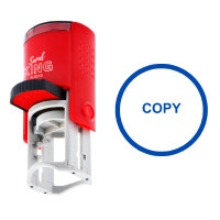 ราคา SANDKING ตรายางหมึกในตัว ข้อความ COPY วงกลม สีน้ำเงิน ขนาด R19 (YC06381)