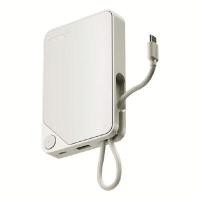 ราคา MOMAX รุ่น 1-Power X (10000mAh) แบตเตอร์รี่สำรองพร้อมสาย USB-C ในตัว – สี White (YC06795)