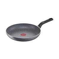 ราคา TEFAL กระทะด้าม Non-Stick ทรงตื้น NATURA รุ่น B2260495 สีเทา ขนาด 24 ซม. (YC07586)