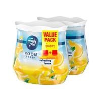 ราคา AMBIPUR เจลน้ำหอม กลิ่นรีเฟรชชิ่งเลมอน 180 กรัม (แพ็กคู่) (YC07600)