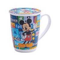 ราคา SUPERWARE ชุดแก้วน้ำเมลามีนมีหูพร้อมฝา รุ่น CL 352-3 ลาย Mickey Fun House สีขาว (YC07706)