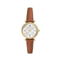 ราคา FOSSIL นาฬิกาข้อมือผู้หญิง รุ่น ES5297 ขนาด 28 มม. สายหนัง (YC10259)