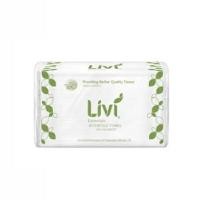 ราคา LIVI กระดาษเช็ดมือต่อเนื่อง 1 ชั้น (300 แผ่น/ห่อ) แพ็ค 12 ห่อ (YC11564)