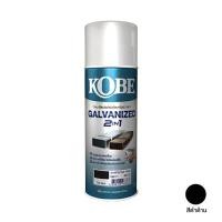 ราคา KOBE สีสเปรย์ รุ่น Galvanized 2in1 #GM111 ขนาด 400 ซีซี สีดำด้าน (YC11839)