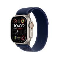 ราคา APPLE สมาร์ทวอทช์ รุ่น Watch Ultra 2 GPS + Cellular 49mm Natural Titanium Case with Blue Trail Loop - S/M (MX4L3TH/A) (YC15283)