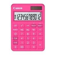 ราคา CANON เครื่องคิดเลขตั้งโต๊ะ รุ่น LS-125T สีชมพู ตัวเลข 12 หลัก (YC19068)