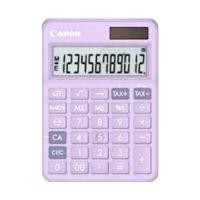 ราคา CANON เครื่องคิดเลขตั้งโต๊ะ รุ่น LS-125T สีม่วง ตัวเลข 12 หลัก (YC19072)