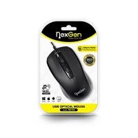 ราคา NEXGEN เมาส์มีสาย รุ่น WS100 สีBlack (YC25717)