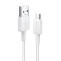 ราคา ANKER สายชาร์จ USB-A to Type-C รุ่น 322 สีขาว ขนาด 90 ซม. (YC26042)