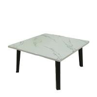 ราคา โต๊ะญี่ปุ่น ลายหินอ่อน รุ่น TA0059WH สีขาว ขนาด 60x60 ซม. (YC27953)