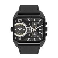 ราคา LEE COOPER นาฬิกาข้อมือ รุ่น LC07264-651 สายหนัง สีดำ หน้าปัด 44 มม. (YC28729)