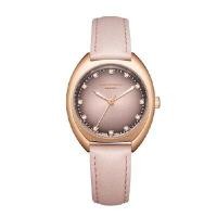 ราคา LEE COOPER นาฬิกาข้อมือ LC07988-418 สายหนัง สีชมพู หน้าปัด 30MM. (YC29833)